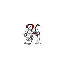 Load image into Gallery viewer, comm. arts sticker