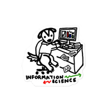 Load image into Gallery viewer, information science sticker
