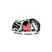 Load image into Gallery viewer, personal finance sticker