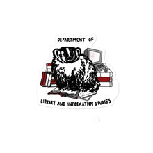 Load image into Gallery viewer, library & information studies sticker
