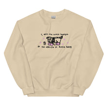 Load image into Gallery viewer, cutest badger crewneck