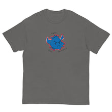 Load image into Gallery viewer, the blue demon shirt.