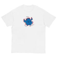 Load image into Gallery viewer, the blue demon shirt.