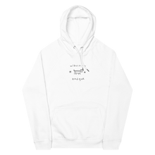 Load image into Gallery viewer, the bagor hoodie ( in white !!!!!!!!!!!!!! )