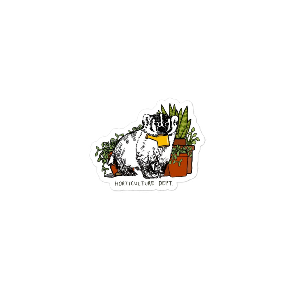 horticulture sticker