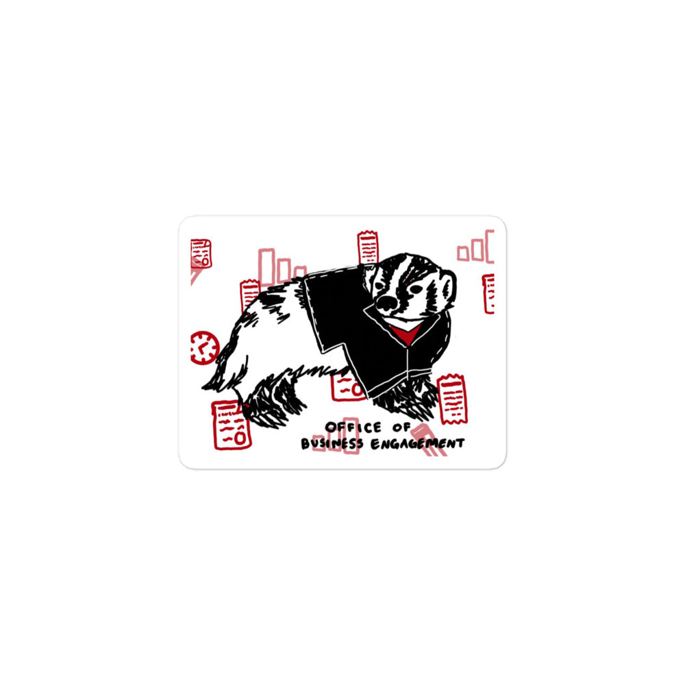business engagement sticker – gjeART