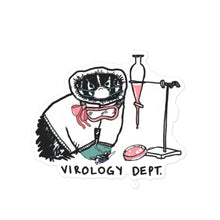 Load image into Gallery viewer, virology sticker (women in stem edition)
