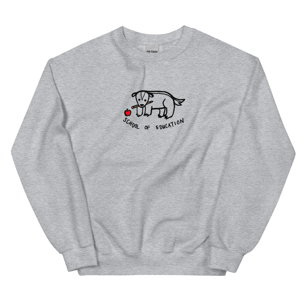 education crewneck