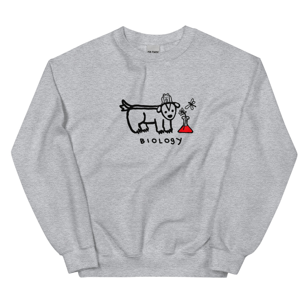 biology crewneck