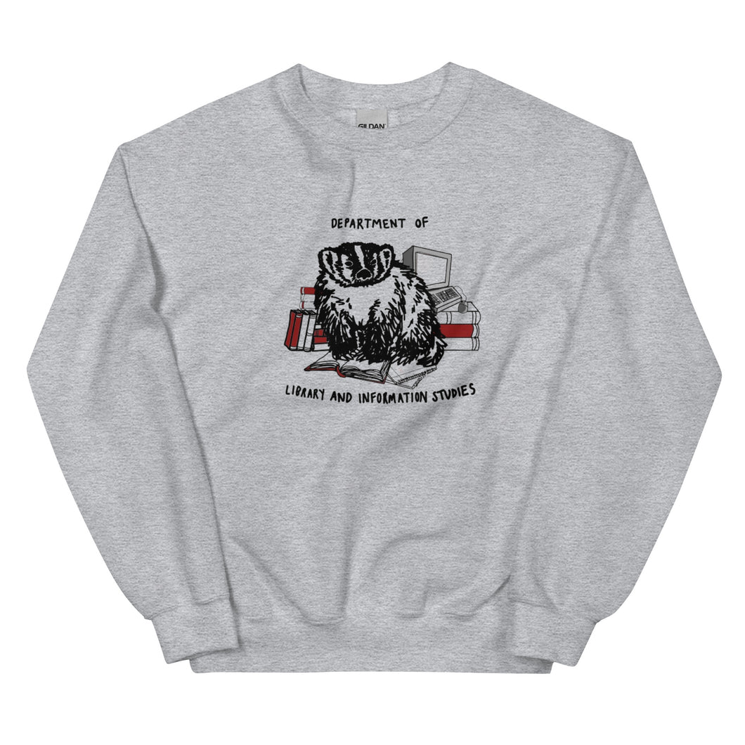 library & information studies crewneck