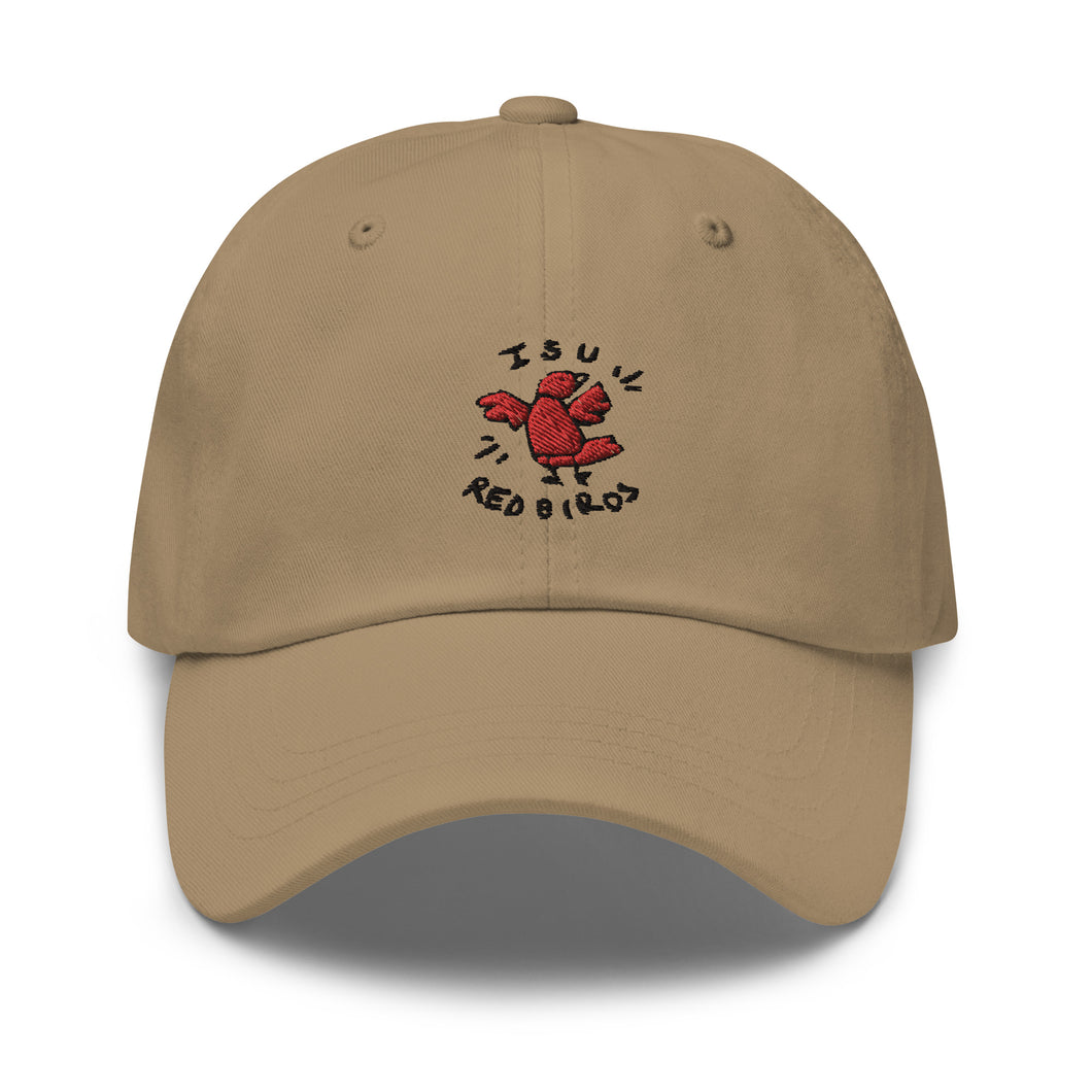 isu redbird dad hat