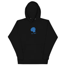 Load image into Gallery viewer, BLUE NEON KILL HATRED HOODIE
