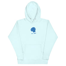 Load image into Gallery viewer, BLUE NEON KILL HATRED HOODIE
